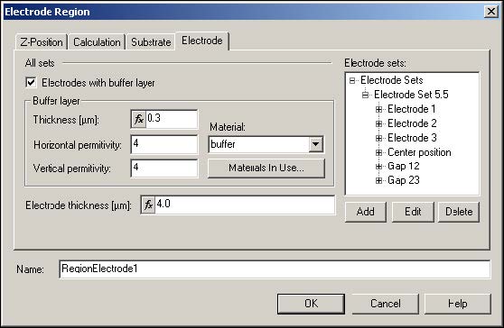 BPM - Figure 10 Electrode tab—Electrode set table data