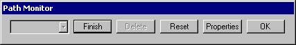 BPM -Figure 14 Path Monitor dialog box — different buttons
