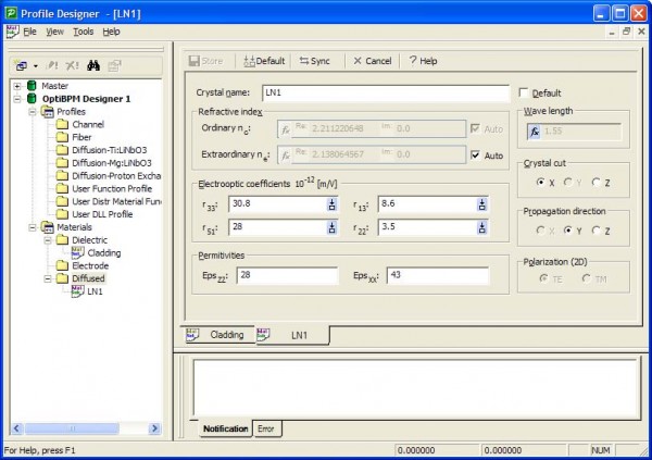 BPM - Figure 2 Profile Designer — LN1