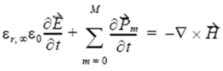 FDTD - Drude-Lorentz expression