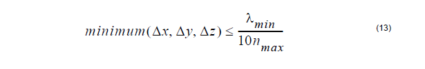 FDTD - equation 13