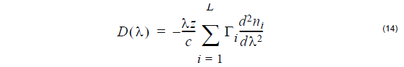 Optical Fiber - equation 14