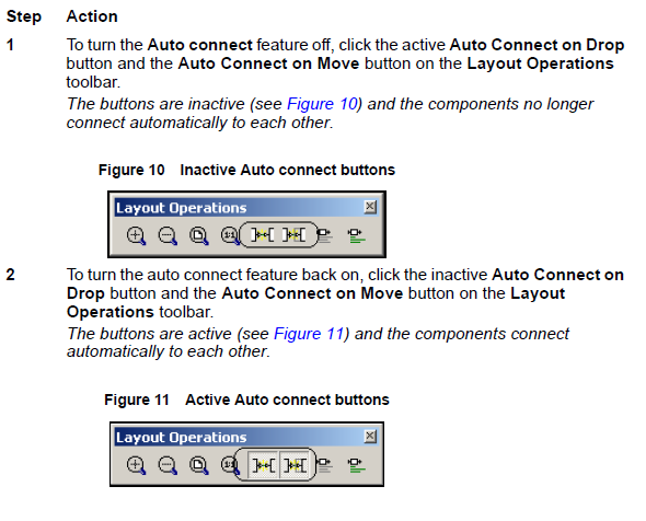 Optical System Turning the Auto connect feature off and on